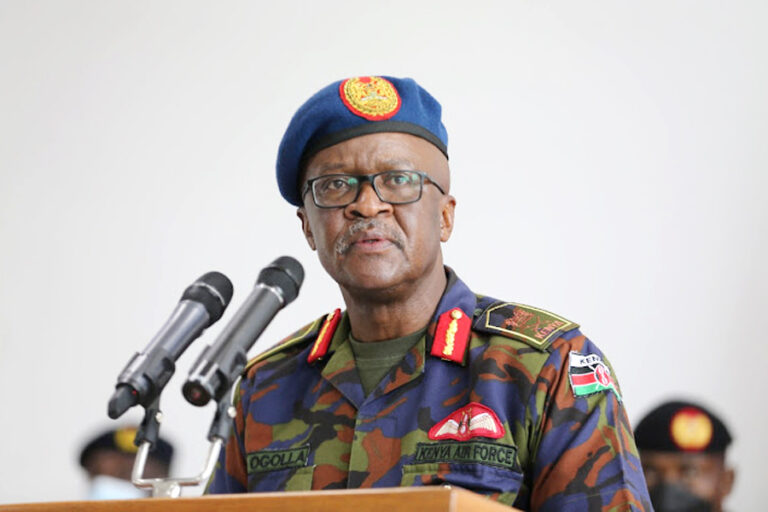 Gen. Francis Ogolla dead in a chopper crash