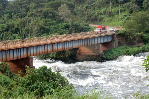 Karuma Bridge construction works