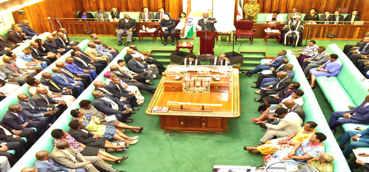 Ugandan parliament led by Anita Among paid tribute to people affected by Kenya Floods 2024