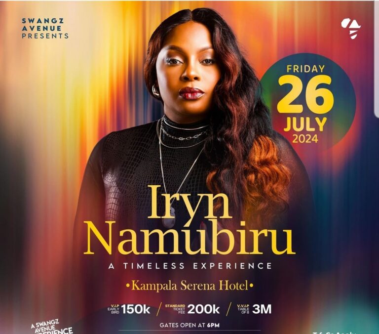 Iryn Namubiru Timeless Experience concert 2024