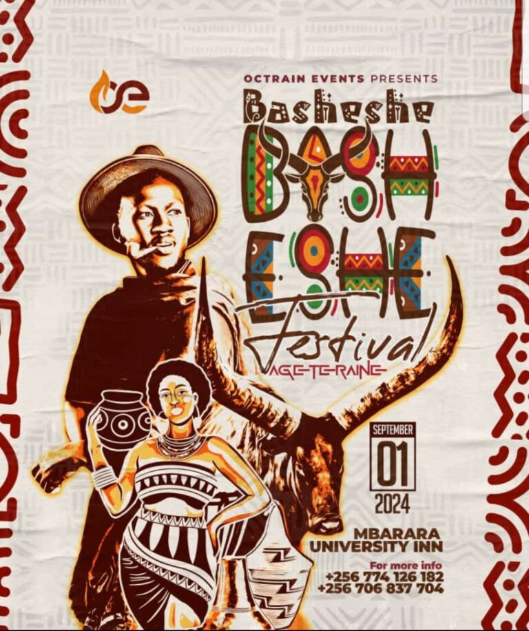 Basheshe Festival 2024 to happen at University Inn in Mbarara