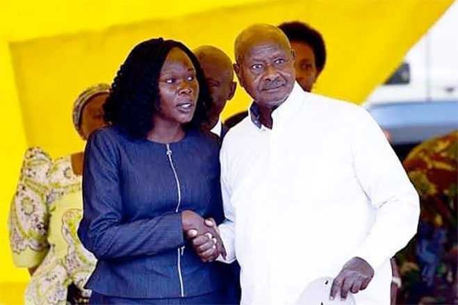 Evelyn Anite to be dropped as the Minister of Investment by president Museveni