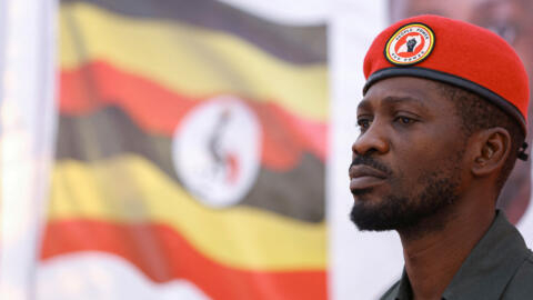 Kyagulanyi Ssentamu Robert aka Bobi Wine shot in the leg