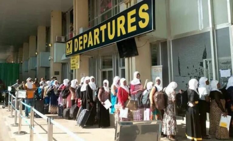 Ugandan girls seeking employment abroad drop